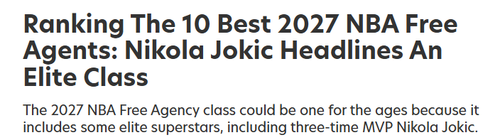 使其成为争, 年自由球员 使其成为争, 年自由球员